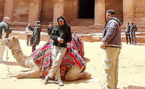 HERO SETS: The Treasury building in Petra, where Indiana Jones was filmed. HERO SETS: The Treasury building in Petra, where Indiana Jones was filmed.